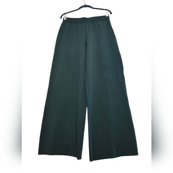 Spiritual Gangster Green Wide Leg Pants Sz Small Dark Green NEW! - Picture 5 of 13